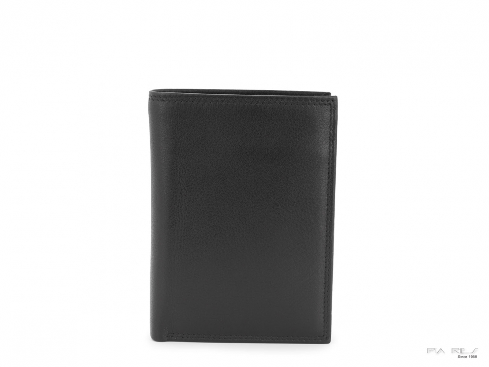 MEN′S WALLET WITH FLAP FOR COINS AND CARDS