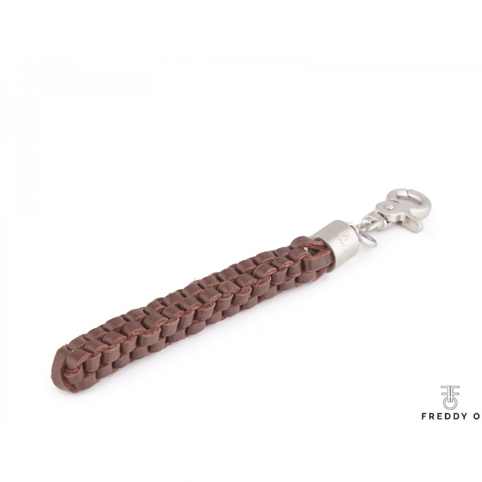BRAIDED KEY STRAP WITH CARABINER