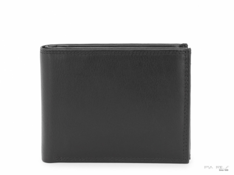 MEN′S WALLET WITH FLAP FOR COINS AND CARDS