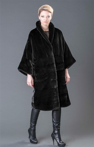 MINK BLACKGLAMA COAT