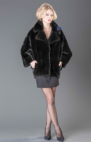 MINK BLACKGLAMA JACKET