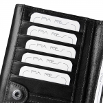 Wallet with space for mobile phone