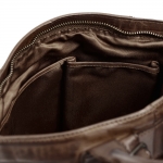 Стилна раница от мека телешка кожа