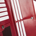 Wallet with space for mobile phone