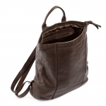 Стилна раница от мека телешка кожа