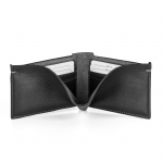 Мек портфейл с отделение за монети и карти