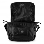 Компактна дамска чанта от мека телешка кожа