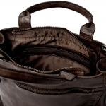 Handbag washed calfskin