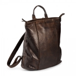 Стилна раница от мека телешка кожа