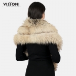 Луксозна наметка от лисица - Krystal