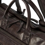 Business laptop bag - brown Freddy O