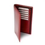 Wallet with elastic pocket for mobile phone