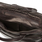 Business laptop bag - brown Freddy O
