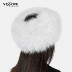 Лента за глава от естествен косъм на лисица