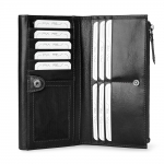 Wallet with space for mobile phone