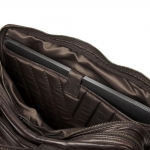 Business laptop bag - brown Freddy O