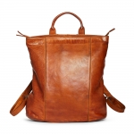 Стилна раница от мека телешка кожа