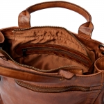 Handbag washed calfskin
