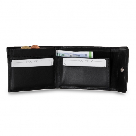 Coin purse with space for banknotes