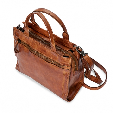 Handbag washed calfskin