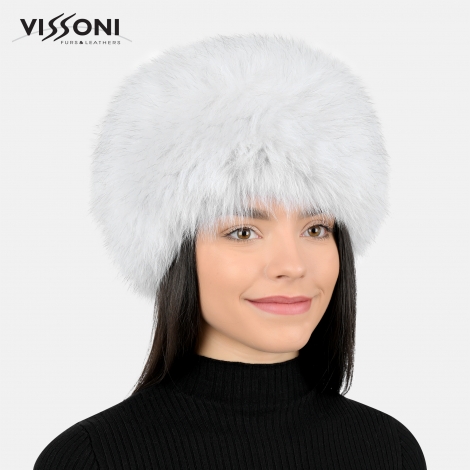 Лента за глава от естествен косъм на лисица