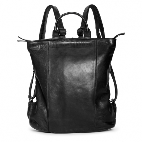 Стилна раница от мека телешка кожа